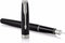 Parker Sonnet-vulpen | Matzwart met palladium rand | Medium penpunt | Cadeauverpakking