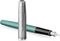 Parker Sonnet vulpen | metaal en groene lak met palladium afwerkings | roestvrijstalen fijne penpunt | Geschenkverpakking