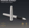 Parker Sonnet vulpen | Roestvrij staal met palladium detail | Fijne penpunt | Geschenkdoos