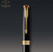 Parker Sonnet vulpen | Zwarte lak met goud detail | Fijne penpunt | Geschenkdoos