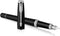 Parker Urban vulpen | Matzwart en chroom | Medium penpunt met blauwe inkt | Geschenkdoos