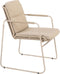 Parma dining tuinstoel stapelbaar latte Taste 4SO