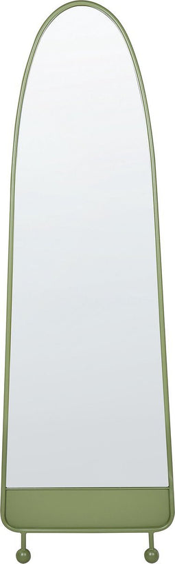 PARNAY - Wandspiegel - Groen - 45 x 146 cm - Metaal