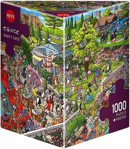 Party Cats Puzzel 1000 Stukjes