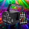 Party Light - Discolamp - Lichteffect - Stroboscoop - LED - Laser Op Geluid - Feestverlichting - Met Afstandsbediening