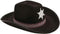 Partychimp - Hoed - Cowboy - Met Ster - Zwart