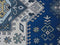 PARVAKADLI - Laagpolig vloerkleed - Blauw - 70 x 200 cm - Polyester