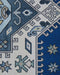 PARVAKADLI - Laagpolig vloerkleed - Blauw - 80 x 200 cm - Polyester