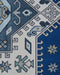 PARVAKADLI - Laagpolig vloerkleed - Blauw - 80 x 300 cm - Polyester
