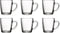 Pasabahce Basic - Drinkglazen - Gehard Theeglas met handvat - 6 Stuks - Geschikt voor Koffie&Thee
