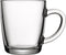 Pasabahce Basic - Drinkglazen - Gehard Theeglas met handvat - 6 Stuks - Geschikt voor Koffie&Thee