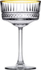 Pasabahce Champagnecoupe Elysia 26 cl - Transparant Goud 4 stuks
