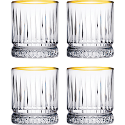 Pasabahce Tumbler Elysia 35.5 cl Transparent Gold 4 piece(s)