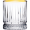 Pasabahce Tumbler Elysia 35.5 cl Transparent Gold 4 piece(s)