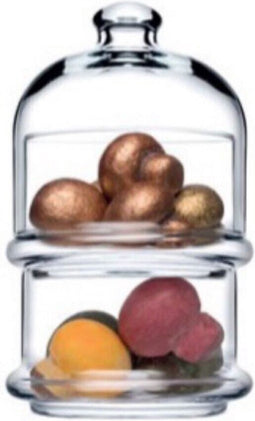 Pasabahce Villa Patisserie - 2-Laags - Glazen Voorraadpot