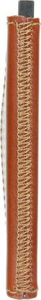 Pasjeshouder met ejector - Leren sleeve - 6 tot 7 pasjes - RFID - Bruin