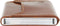 Pasjeshouder met ejector - Leren sleeve - 6 tot 7 pasjes - RFID - Bruin