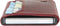 Pasjeshouder met ejector - Leren sleeve - 6 tot 7 pasjes - RFID - Vintage Burgundy Rood