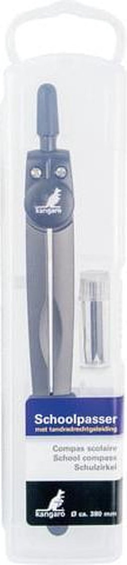 Passer Kangaro metaal zwart