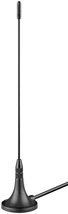 Passive DVB-T / DVB-T2 mini magnetic antenna with 3 dB antenna