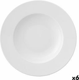 Pastabord Ariane Prime Keramisch Wit (Ø 30 cm) (6 Stuks)