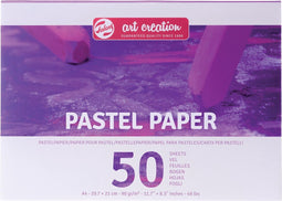 Pastel papier talens art creation a4 | 3 stuks