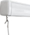 vidaXL - Luifel - handmatig - 500x300 cm - blauw en wit