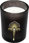 Patchouli Geurkaars - 210 Gram - Zwart - Glas - Ijzer - D. 8.3 x H. 11 cm