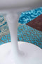 Patchwork vloerkleed Turquoise 8105 230x330 cm
