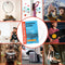 AgoDeo - Glossy Vinyl Stickervellen A4 - Waterbestendig - 14 stuks