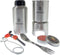 Pathfinder kooksysteem Campfire Survival met waterfles - RVS