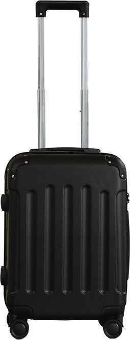 Pathsail® Handbagage Reiskoffer 40L - ABS - Lichtgewicht Trolley - TSA slot & Spinner wielen - Extra sterke rits met voorvak - Zwart