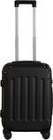 Pathsail® Handbagage Reiskoffer 40L - ABS - Lichtgewicht Trolley - TSA slot & Spinner wielen - Extra sterke rits met voorvak - Zwart