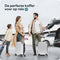 Pathsail® Handbagage Reiskoffer 40L - ABS - Lichtgewicht Trolley - TSA slot & Spinner wielen - Extra sterke rits met voorvak - Silver