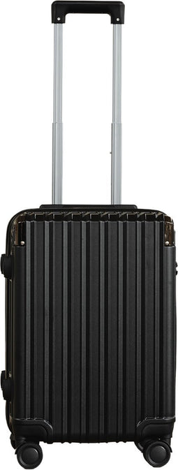 Pathsail® Handbagage Reiskoffer 40L - PC - Lichtgewicht Trolley - TSA slot & Spinner wielen - Extra sterke rits met voorvak - Zwart