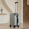 Pathsail® Handbagage Reiskoffer 40L - PC - Lichtgewicht Trolley - TSA slot & Spinner wielen - Extra sterke rits met voorvak - Silver