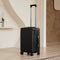 Pathsail® Handbagage Reiskoffer 40L - PC - Lichtgewicht Trolley - TSA slot & Spinner wielen - Extra sterke rits met voorvak - Zwart
