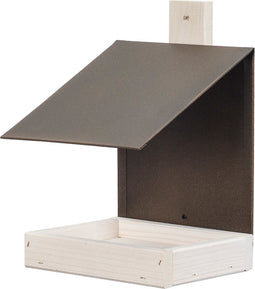 Patkar Vogelvoederhuisje - Milaan - Vogelvoederplek - Metaal en hout - Hangend