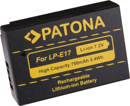 PATONA 1250 Lithium-Ion 750mAh 7.2V oplaadbare batterij/accu