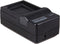 PATONA 1671 oplader voor Canon NB-12L / NB-13L accu