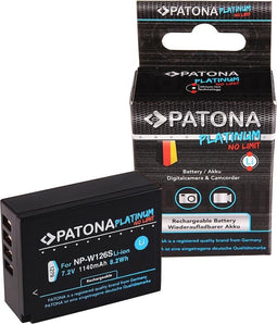 Patona Accu Batterij Fuji NP-W126S - 1140mAh Platinum Kwaliteit