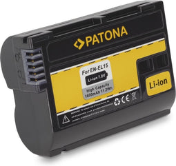 PATONA Battery EN-EL15 ENEL15 f. NIKON V1 D7000 D800 D800 100% DECODED