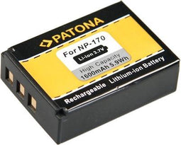 PATONA Battery f. Ordro CB170 CB-170 NP170 Medion Life MD86423 MD86423