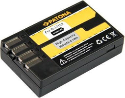 PATONA Battery f. Pentax D Li109 D-Li109 K30 K-50 K-500 K2 K-2 K-R KR