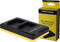 PATONA Dual Quick-Charger f.Olympus Li40B, Li-40B