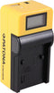 Patona LCD lader voor Sony NP-FH50 / NP-FV100 met extra USB-poort