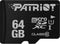 Patriot Memory PSF64GMDC10 flashgeheugen 64 GB MicroSDXC UHS-I Klasse 10