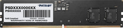 Patriot Signature Line - Geheugen - DDR5 - 16 GB: 1 x 16 GB - 288-PIN - 5600 MHz / PC5-44800 - CL46 - 1.1V - On-die ECC - Intel - zwart