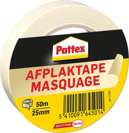 Pattex Afplaktape 25mm 50 m Sleave