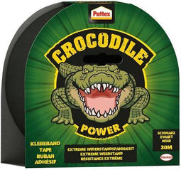 Pattex Crocodile - 30 mt - Zwart - Premium Grip